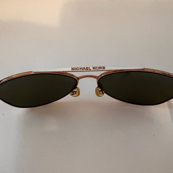 Michael Kors Blue Mirrored Aviators
